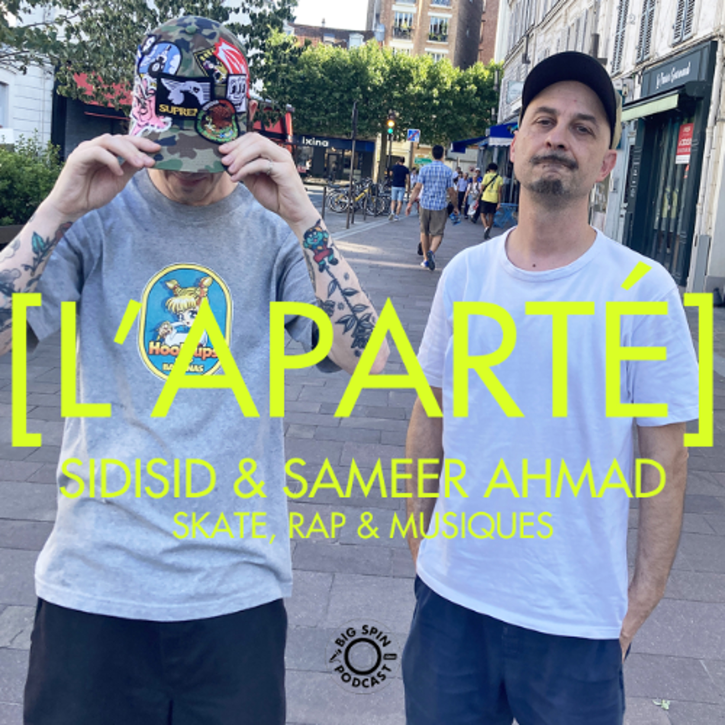 SIDISID & SAMEER AHMAD : SKATE, RAP, MUSIQUES ET "LE BRUIT DE L'ORAGE"