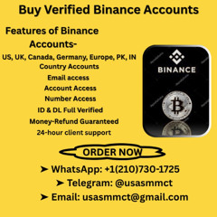 Buy Verified Binance Accounts 100% secure verified