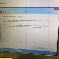 My computer took a shit