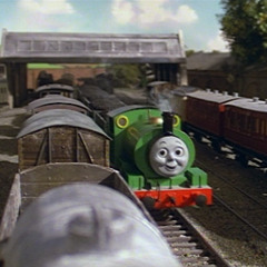 Percy at the Yard