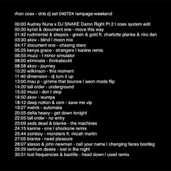 rhon coex - dnb dj set 040724 rampage-weekend