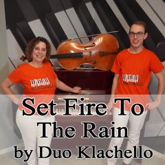 Set Fire To The Rain - Adele | 🎵 Sheet Music Cello & Piano - Duo Klachello 🎹🎻