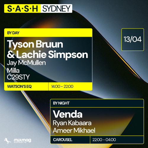 c29sty Live @ S.A.S.H by day (opening set) ft. Tyson Bruun & Lachie Simpson