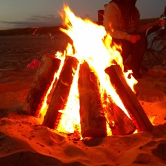 Quarterback Cheerleader Bonfire Beer