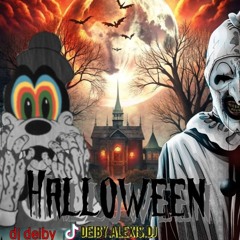 LA CASA DEL TERROR BAILA AL RITMO DE LA MUSICA DJ DEIBY 🎃👽