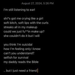 still listening to earl (earl sweatshirt - quest (remix))