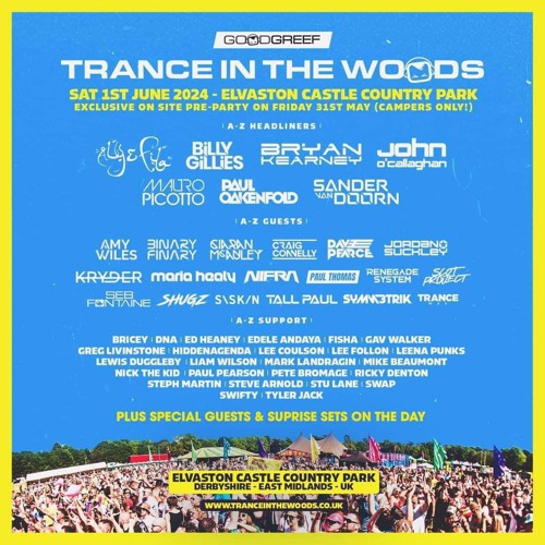 Ed Heaney Live @ Goodgreef ( Trance In The Woods ) Derby,  England  June 24
