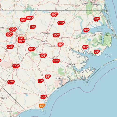 Stream episode This Week in NC Weather History Heat and Drought in