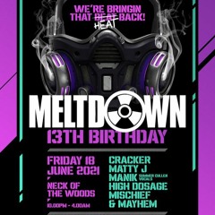 Manik NZ Promo - Meltdown 13th Birthday