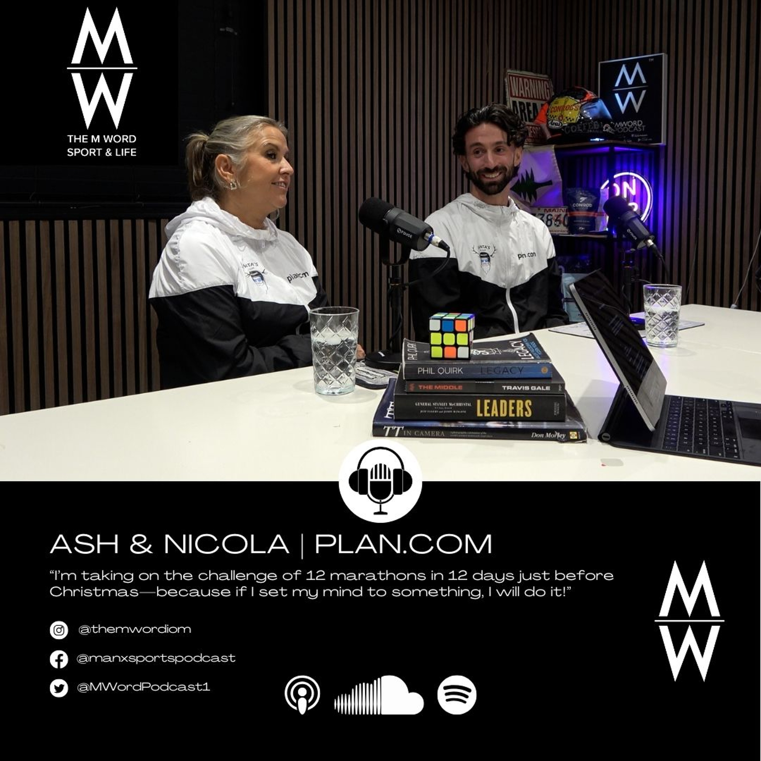 Ash Humphrey & Nicola Patterson | 12 Marathons in 12 Days & Santa’s on a bike!