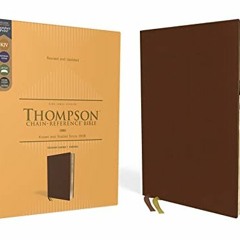 [Read] EPUB KINDLE PDF EBOOK KJV, Thompson Chain-Reference Bible, Genuine Leather, Ca