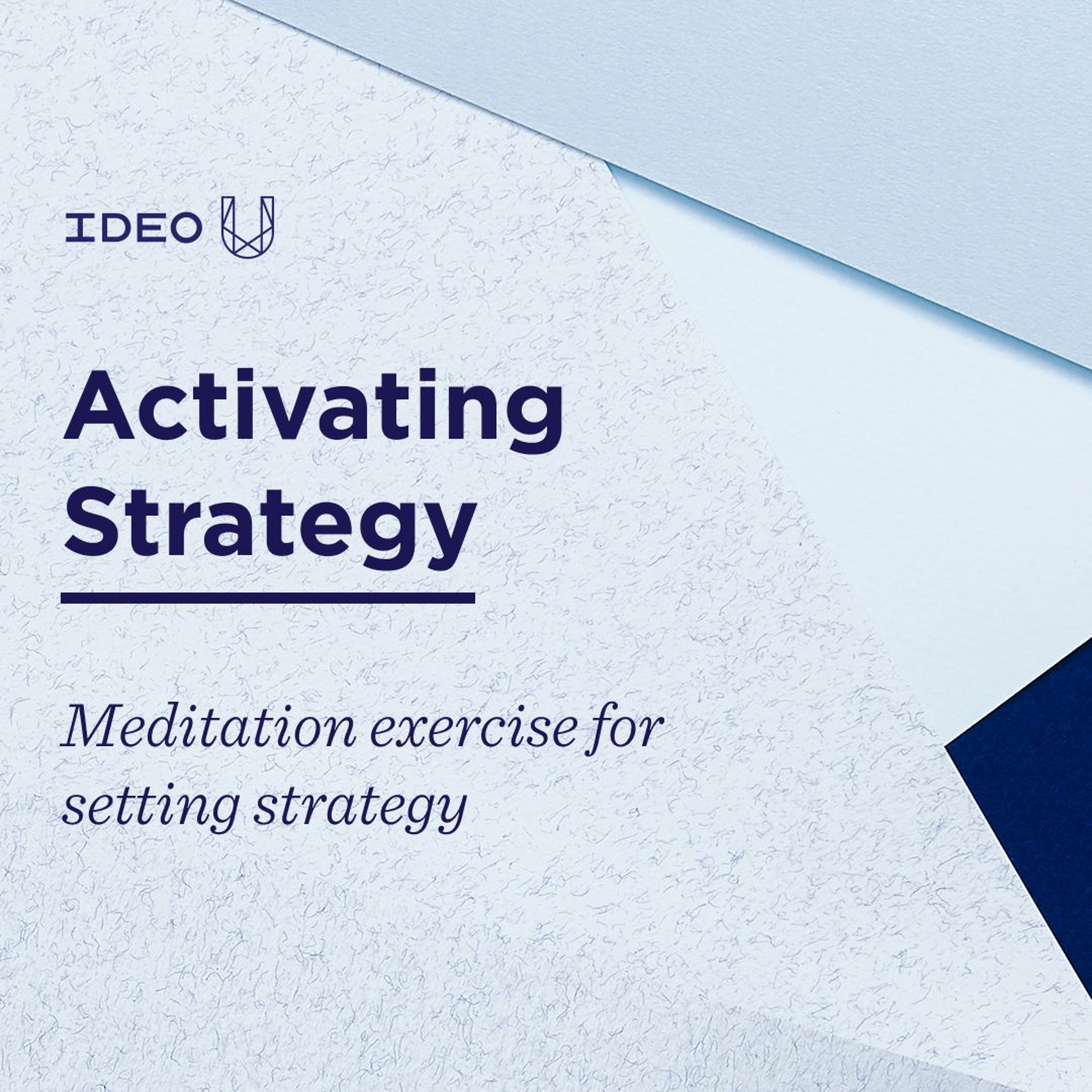 Activating Strategy Online Course: Enroll by November 17