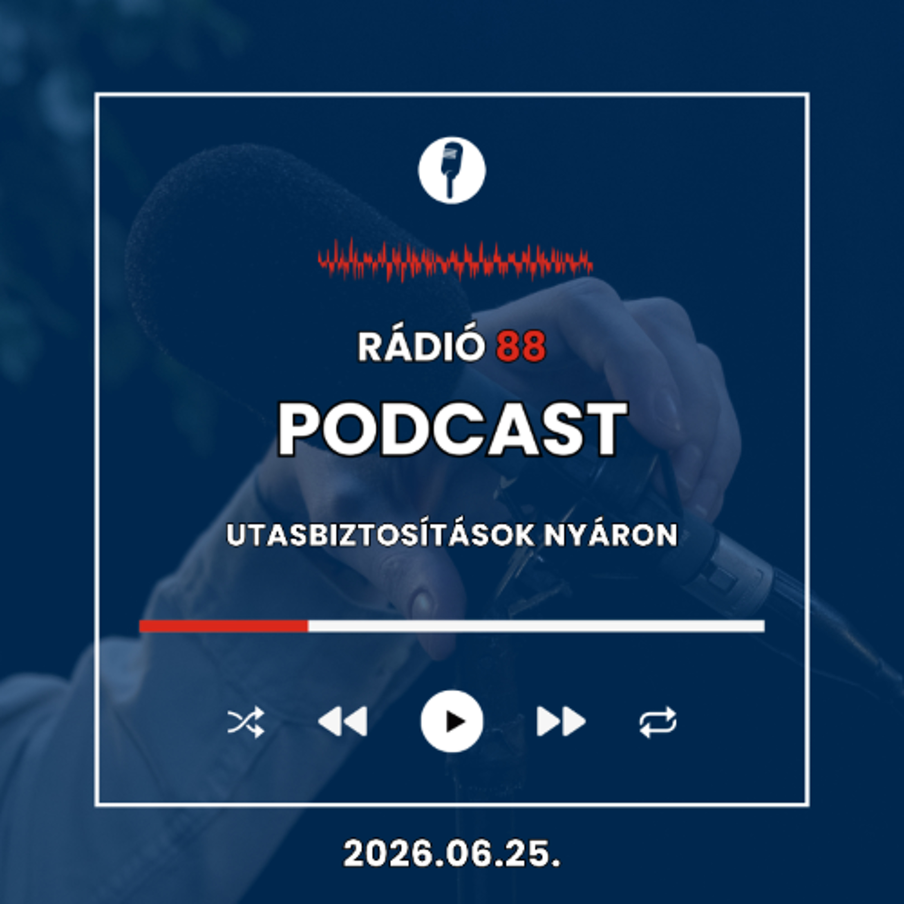 Utasbiztosítások nyáron | Café88 [2026.06.25.] episode artwork
