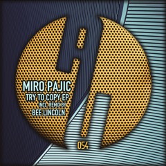 Miro Pajic - Try To Copy (Bee Lincoln Remix)