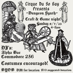 Dungeon Synth Craft & Game Night~