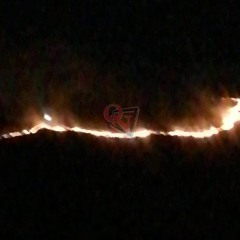 ANDRATE – Vasto incendio sul Mombarone, tra Eporediese e Biellese