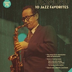 VIEW KINDLE 💘 Paul Desmond Jazz Play-Along Vol. 75 BK/CD (Jazz Play-Along) by  Paul