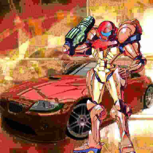 Theme of Samus Aran but she was raised in the hood (WIP)