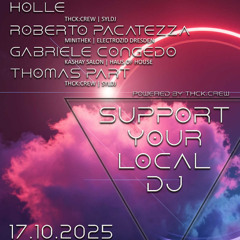Support Your Local DJ @ Kashay Salon Dresden 17.10.2025