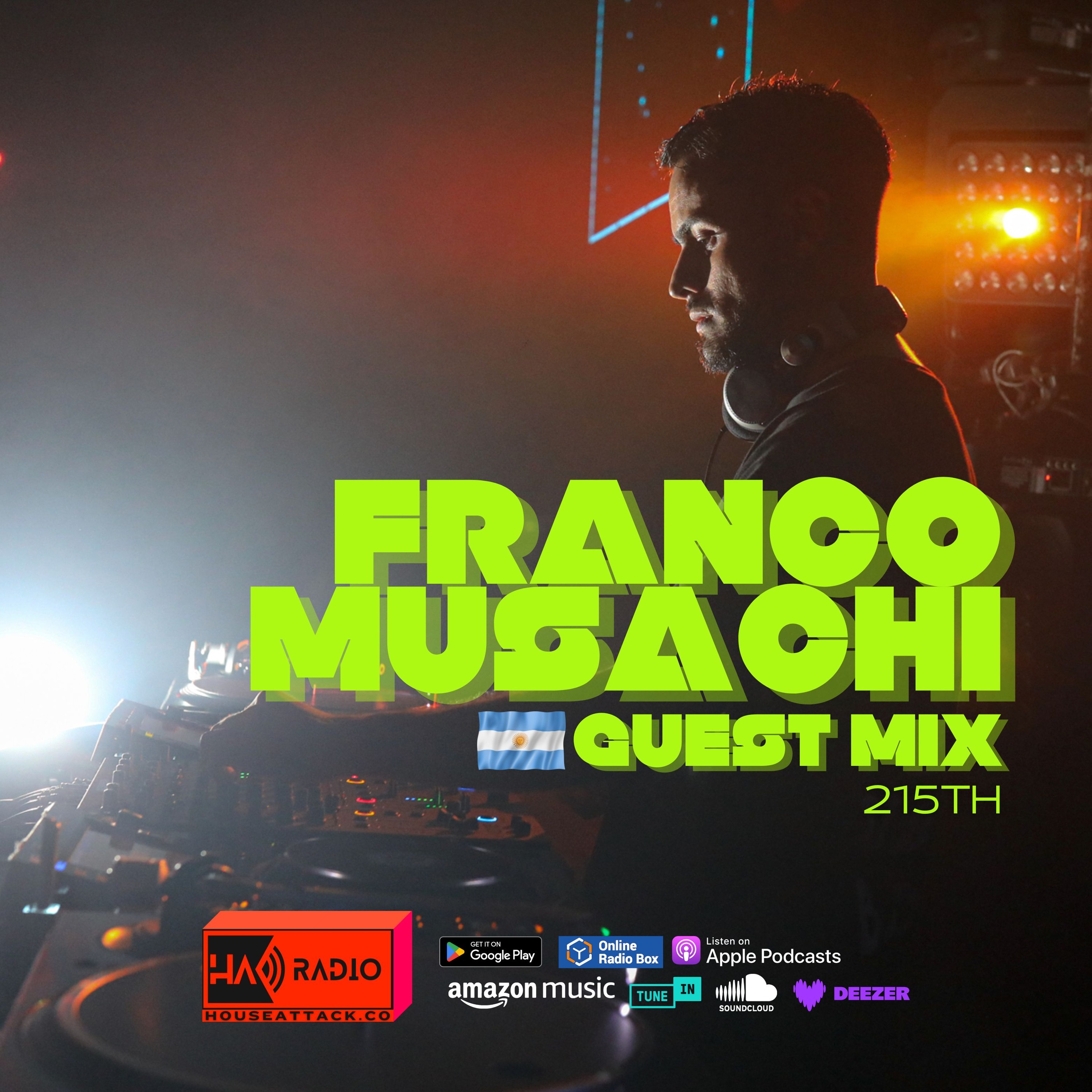 Guest Mix 215th - FRANCO MUSACHI (ARG) episode artwork