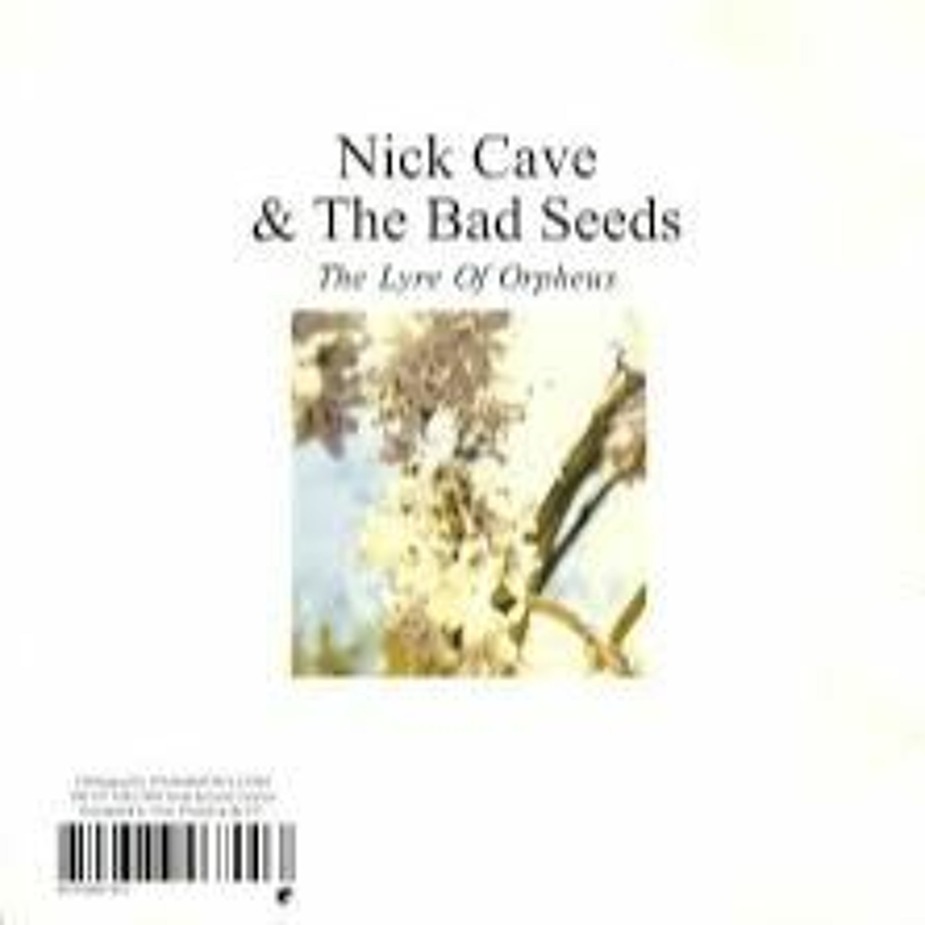 Nick Cave Lyre Of Orpheus is the featured album