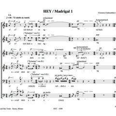 HEY - Madrigal 1