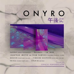 Onyro presents Momijigari  w/ Vardae 23/9/23