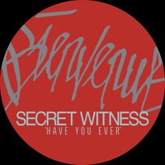 PREMIERE: Secret Witness - Have You Ever (Club Mix)