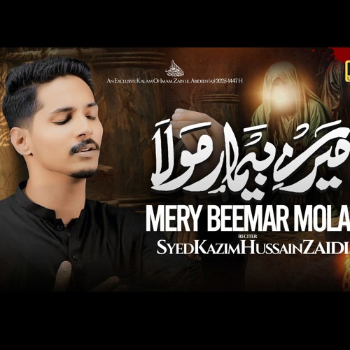 Mere Bemar Mola | Syed Kazim Hussain Zaidi | New Noha Mola Sajjad as 2025