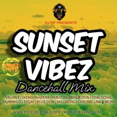 DJ FIF PRESENTS: SUNSET VIBEZ DANCEHALL MIX