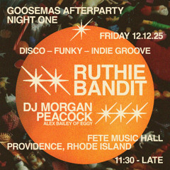 Goosemas Afterparty Night One (12.12.25)