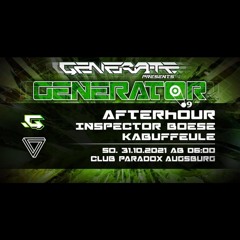 Generator - Afterhour - Kabuffeule - 31.10.21