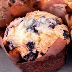 Day 8 Banana Blueberry Muffins