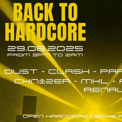 Dj Clash Live @ Back To Hardcore (Hyde Bar - 29.08.2025)