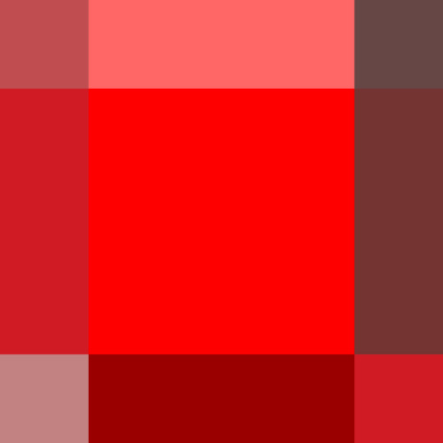 evil colors #FF0000