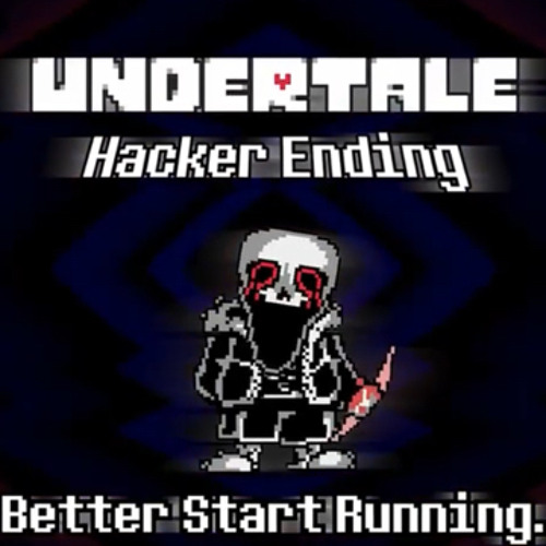 [UNDERTALE Hacker Ending Vhs Sans] (reupload check Reach_gay? on youtube)