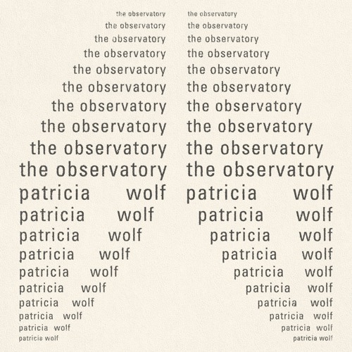 The Observatory - Patricia Wolf