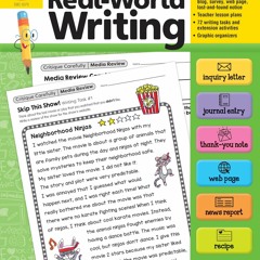 Read  [▶️ PDF ▶️] Evan-Moor Weekly Real-World Writing, Grades 5-6 Home