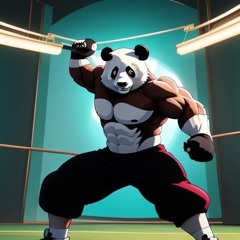 Spacy Panda at the Gym