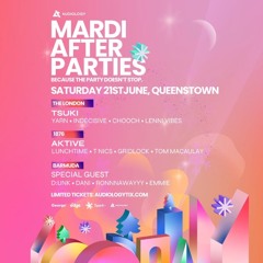 Mardi Gras Afterparty Set 2025- (Queenstown)