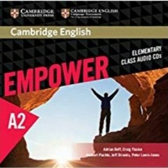 Cambridge English Empower Elementary A2 Students Book With Audio CD