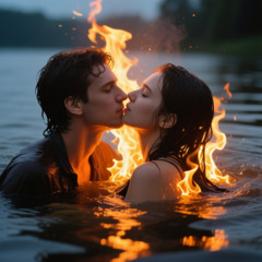 Я тону в твоём огне.