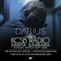 DARIUS Live on KCSB FM 2026-03-22