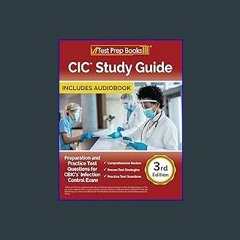 [READ] ✨ CIC Study Guide: Preparation and Practice Test Questions for CBIC's Infection Control Exa