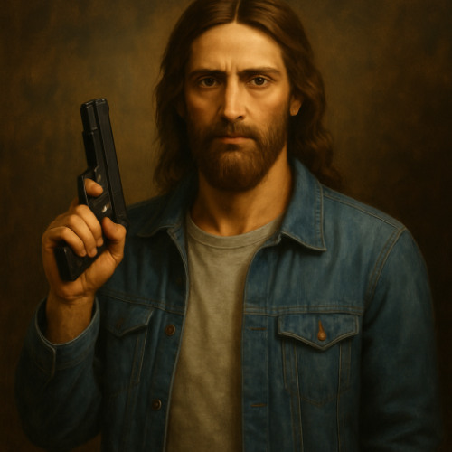 J with gun