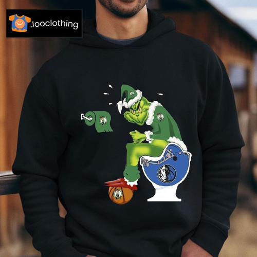 Stream Grinch Boston Celtics Shit On Dallas Mavericks Helmet Toilet