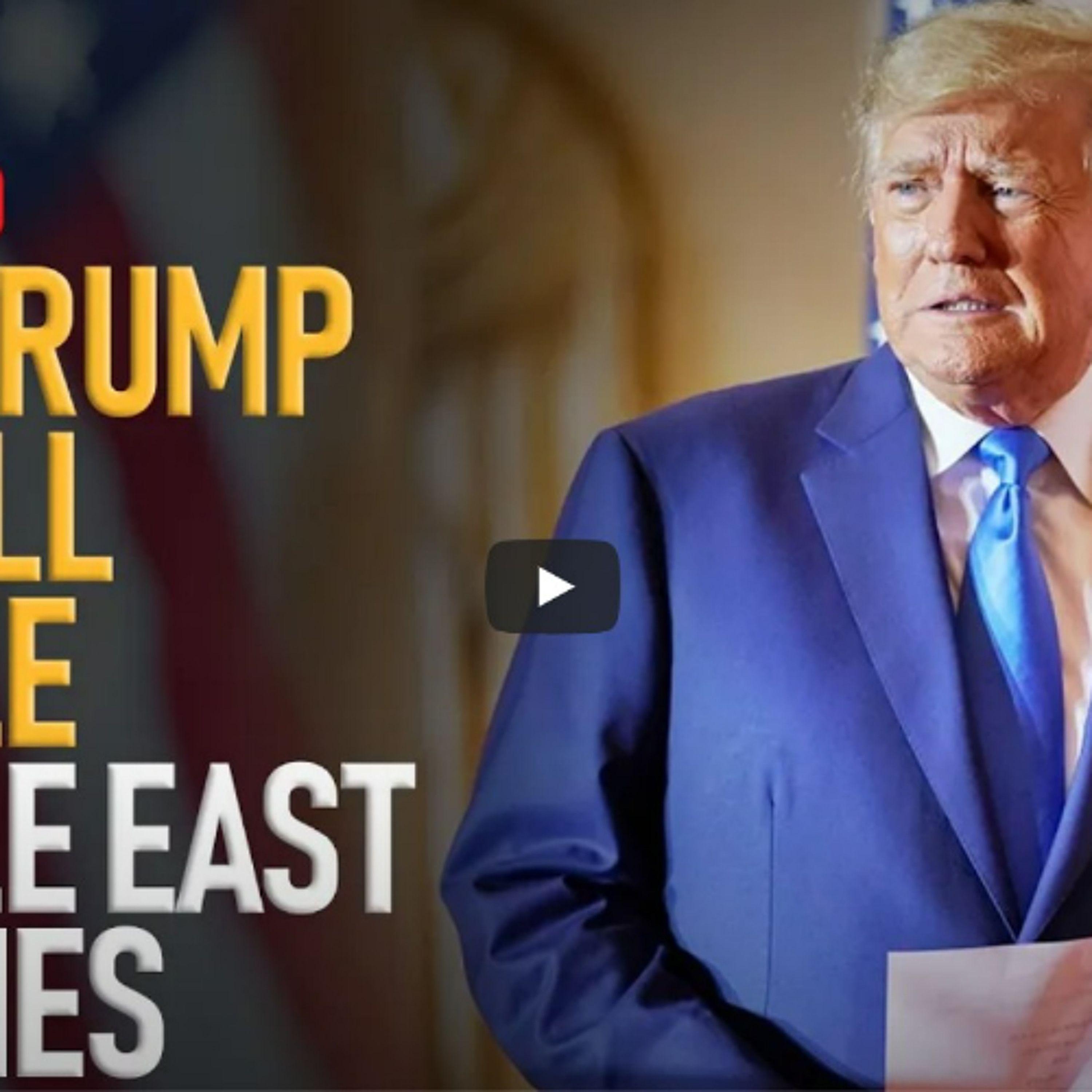 Trump has everyone running in circles when it comes to his Middle East policy episode artwork