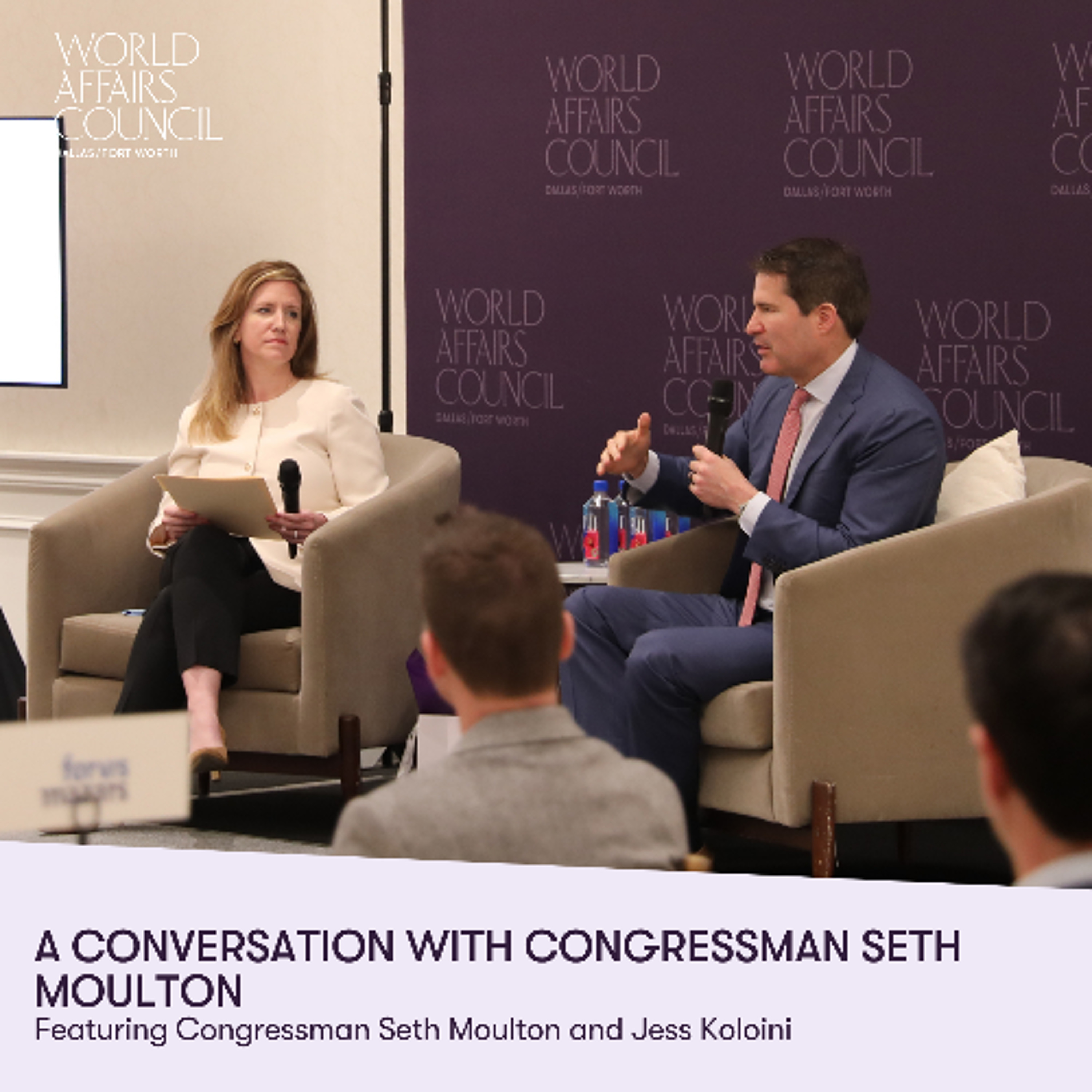 A Conversation with Congressman Seth Moulton