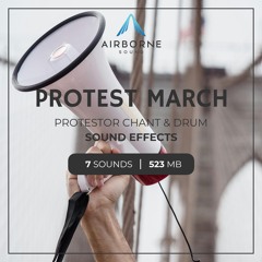 Protest March Sound Effects Library Audio Preview Demo Montage