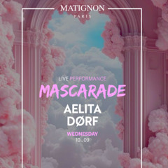 AFRO HOUSE DJ SET at "MASCARADE" @ Matignon Club, Paris 10/09/25